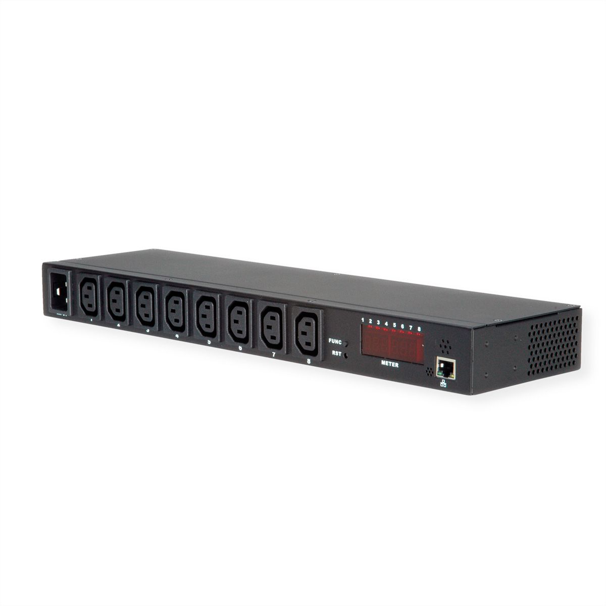 VALUE IP-Steckdosenleiste 8fach, 19-Zoll-Rackmount