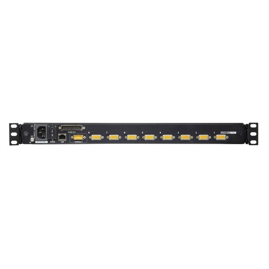 ATEN CL5708iM LCD KVM Switch Over IP, USB-PS/2,VGA , 8-Port, ES-Layout