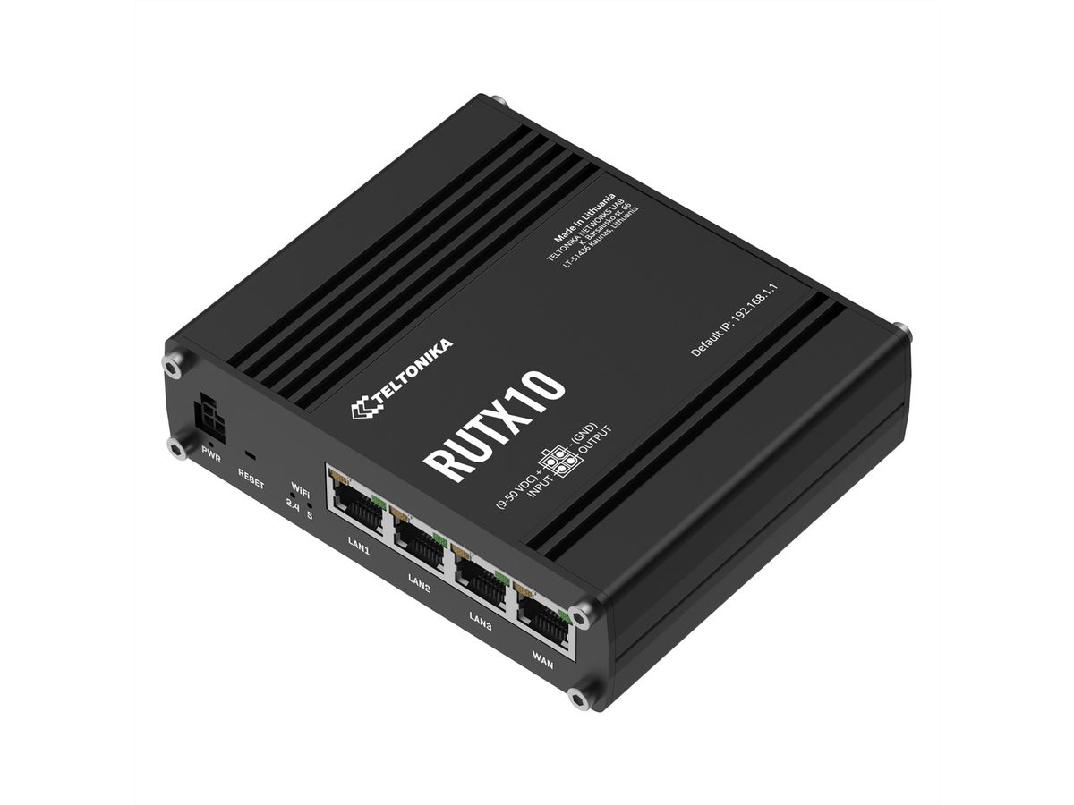 TELTONIKA RUTX10 Industrie Router