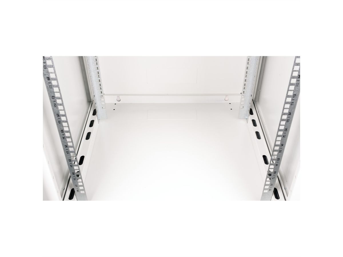 ROLINE 19-Zoll Wandgehäuse Basic Plus 18HE, 600x600 BxT grau