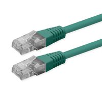 ROLINE Patchkabel Cat.6 (Class E), UTP, PoE, grün, 2 m
