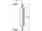 SCHROFF Z-Schiene für Steckverbinder nach EN 60603-2 (DIN 41612) - Z-SCHIENE 60TE F.DIN41612