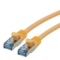 ROLINE Patchkabel Cat.6A S/FTP (PiMF), Component Level, LSOH, gelb, 15 m