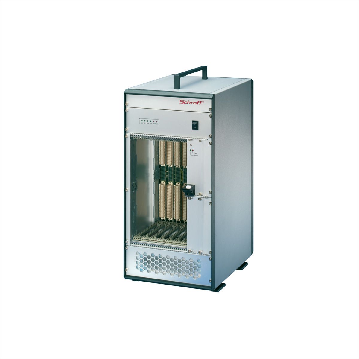 SCHROFF 7 Slot, ohne Rear I/O - RATIO/PRO TOW.4HE 500T VME64