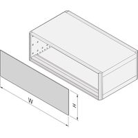 SCHROFF U-FRONTPL.EMC 4HE 42TE