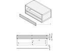 SCHROFF Frontplatte 1 HE - TEILFRONTPLATTE 1HE 28TE
