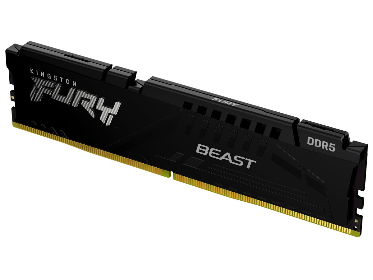Kingston Technology FURY Beast 16GB 5200MT/s DDR5 CL40 DIMMFURY Black
