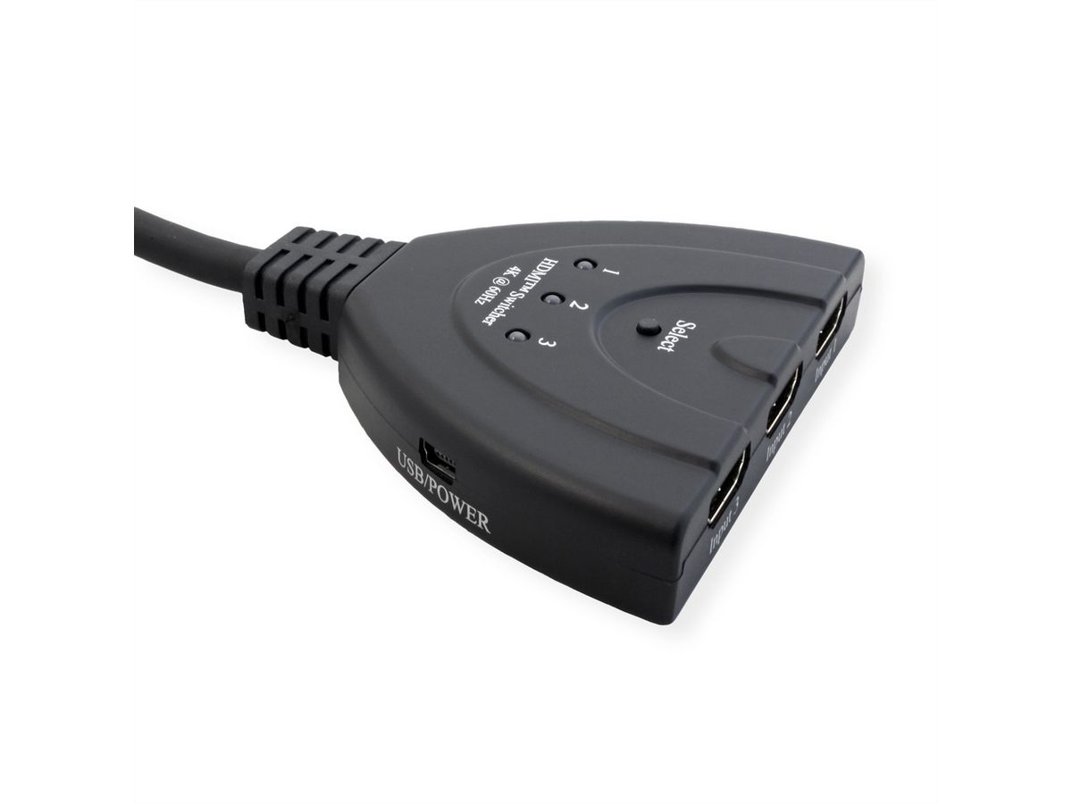VALUE 4K HDMI Switch, 3-fach