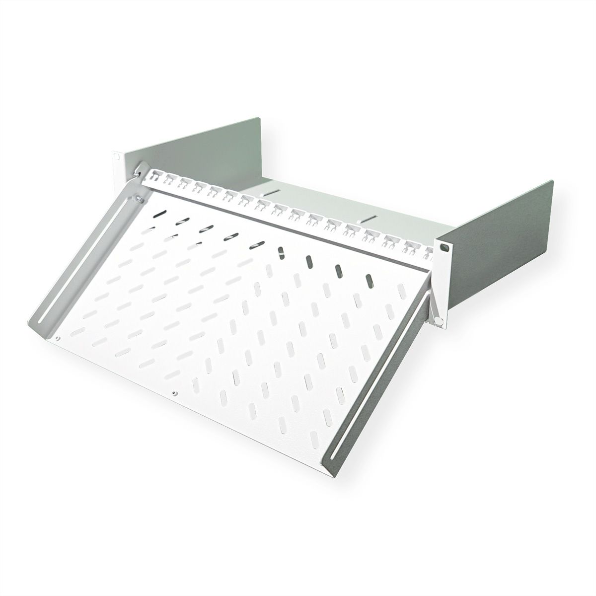 Fachboden 2 HE, auszieh- und kippbar (BxT) 430x220mm