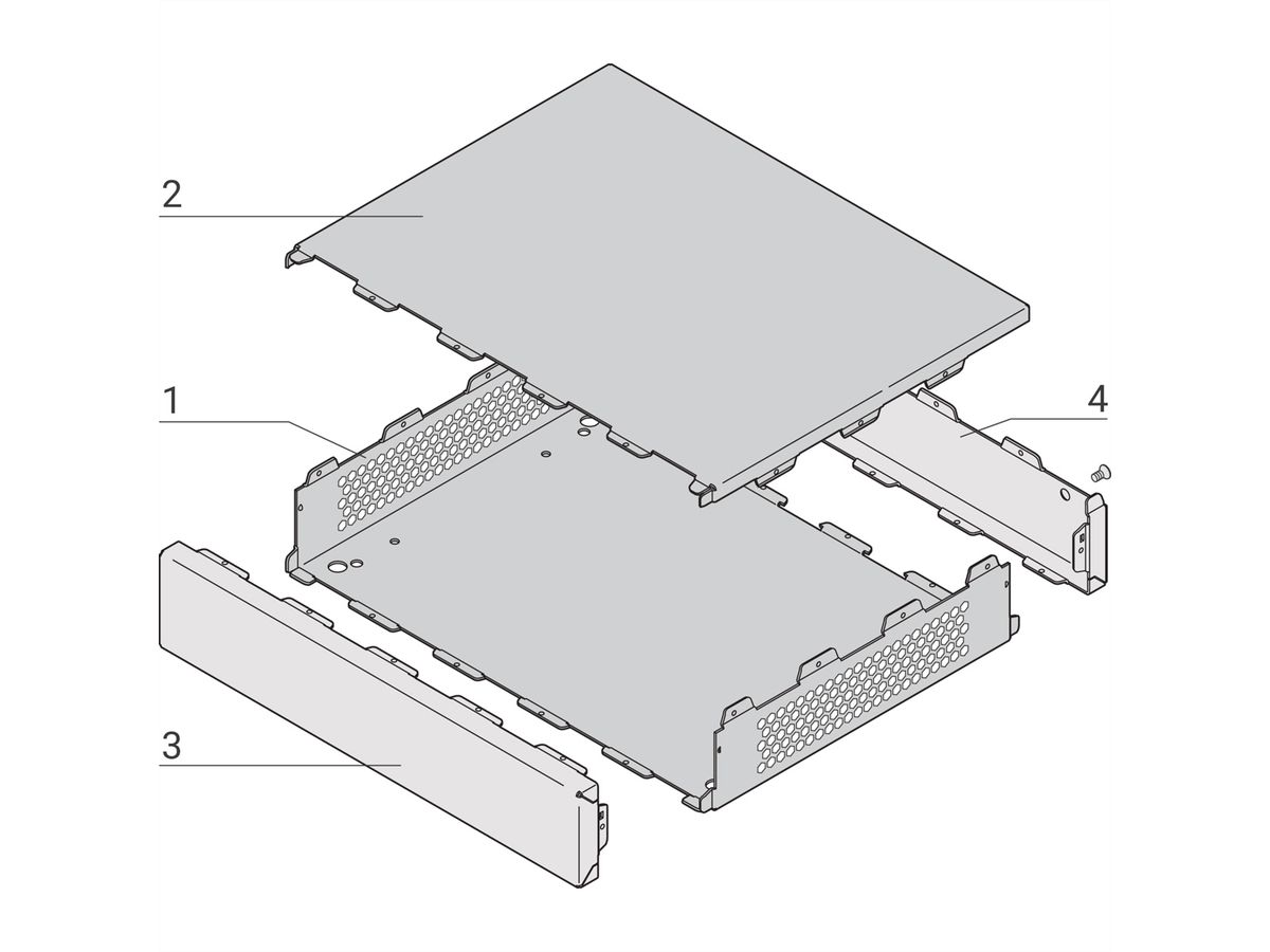 SCHROFF INTERSCALE M 133H 399B 221T P