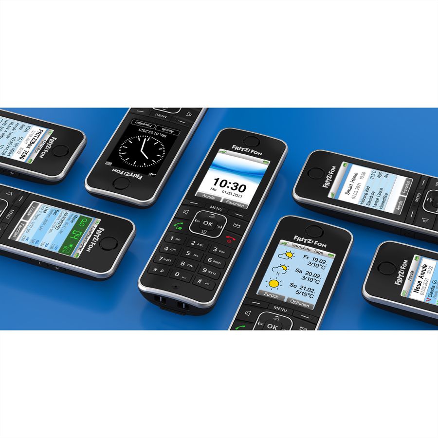 AVM FRITZ!Fon C6 DECT Black Edition