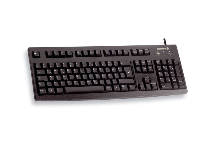 CHERRY G83-6104 Tastatur USB QWERTY US Englisch Schwarz
