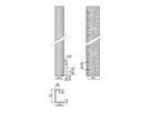 SCHROFF VARISTAR 19"-Winkelprofile für zweite 19"-Ebene (2 Stück)