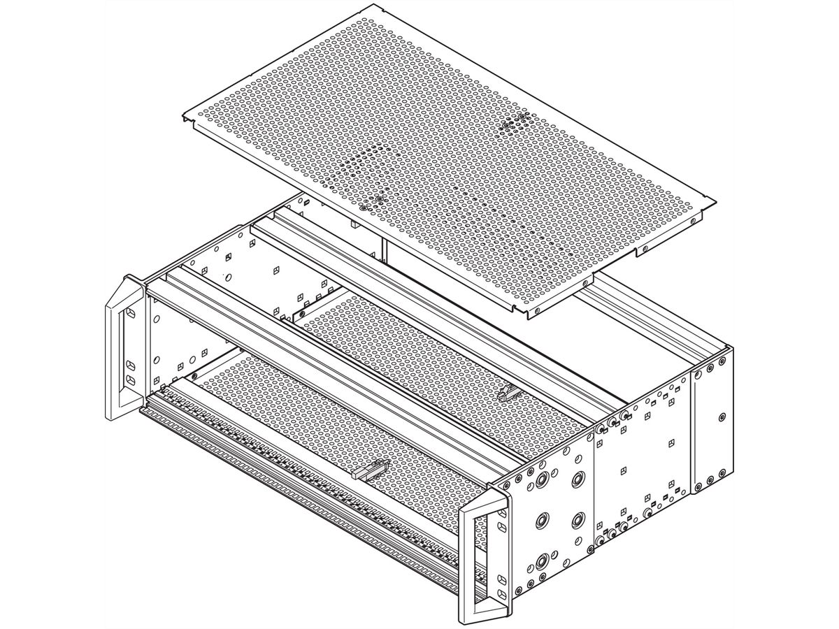 SCHROFF ABDECKBL.R 84TE 235T220(2ST)