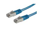 VALUE Patchkabel Kat.6 (Class E) S/FTP (PiMF), blau, 1 m