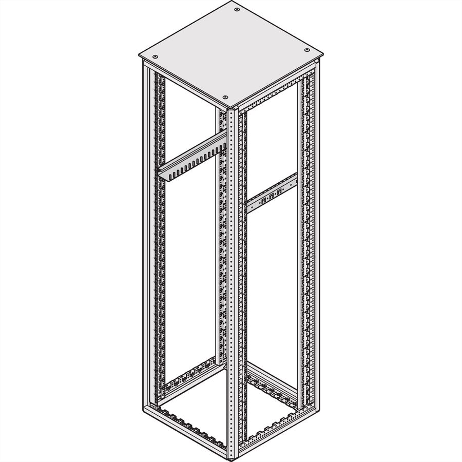 SCHROFF Gleitschiene 25 kg - GLEITSCHIENEN STD 600T 10STK