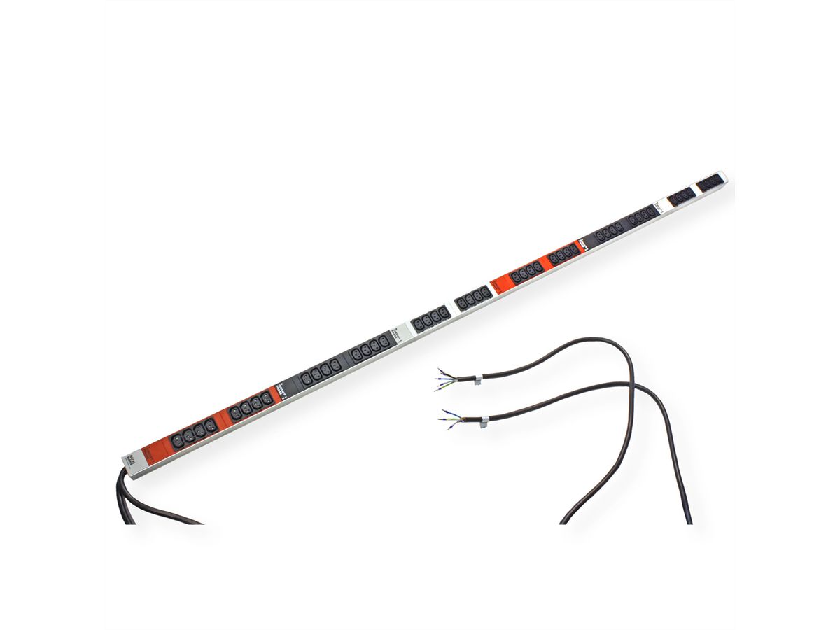 BACHMANN IT PDU ALU 0HE 48x C13 2x3x32A offen