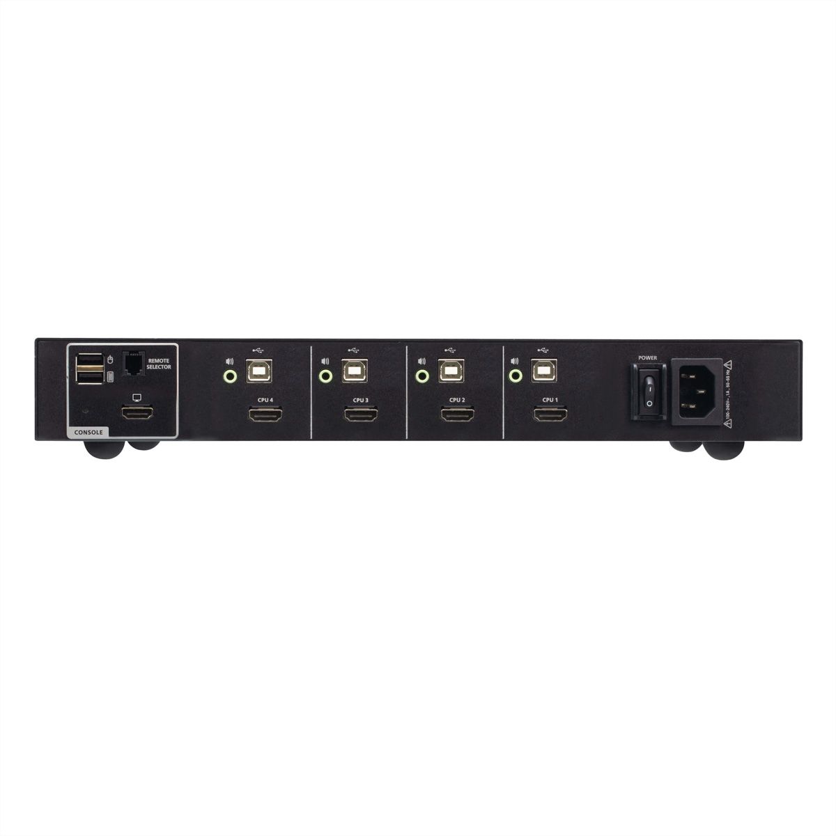 ATEN CS1184H4 4-Port 4K HDMI Secure KVM PSD PP V4.0 Compliant