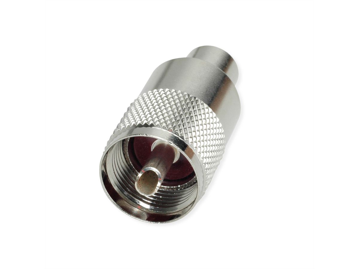 TELEGÄRTNER UHF-Stecker RG58C/U-59B/U, PTFE Lötanschluss