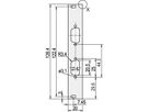 SCHROFF Frontplatten für D-Sub Steckverbinder - TEILFRPL.3HE 4TE 2X 9POL.EMC