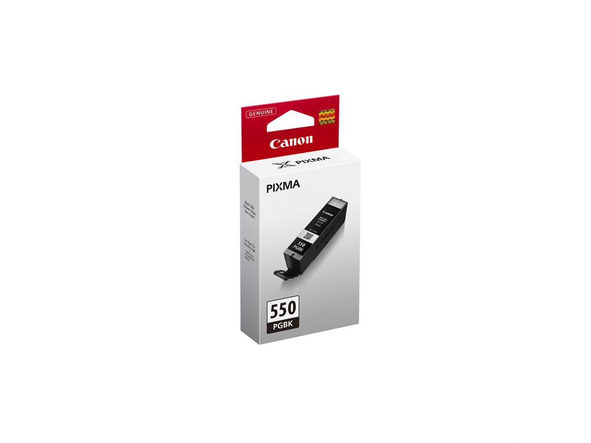 PGI-550PGBK, Tintentank Schwarz-pigmentiert für CANON PIXMA MG5450, MG6350, PIXMA iP7250