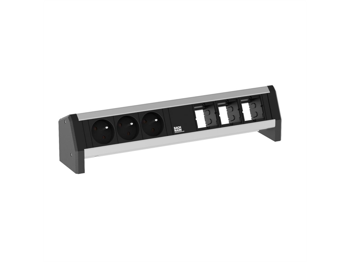 BACHMANN DESK 3x Schutzkontakt 3x ABD