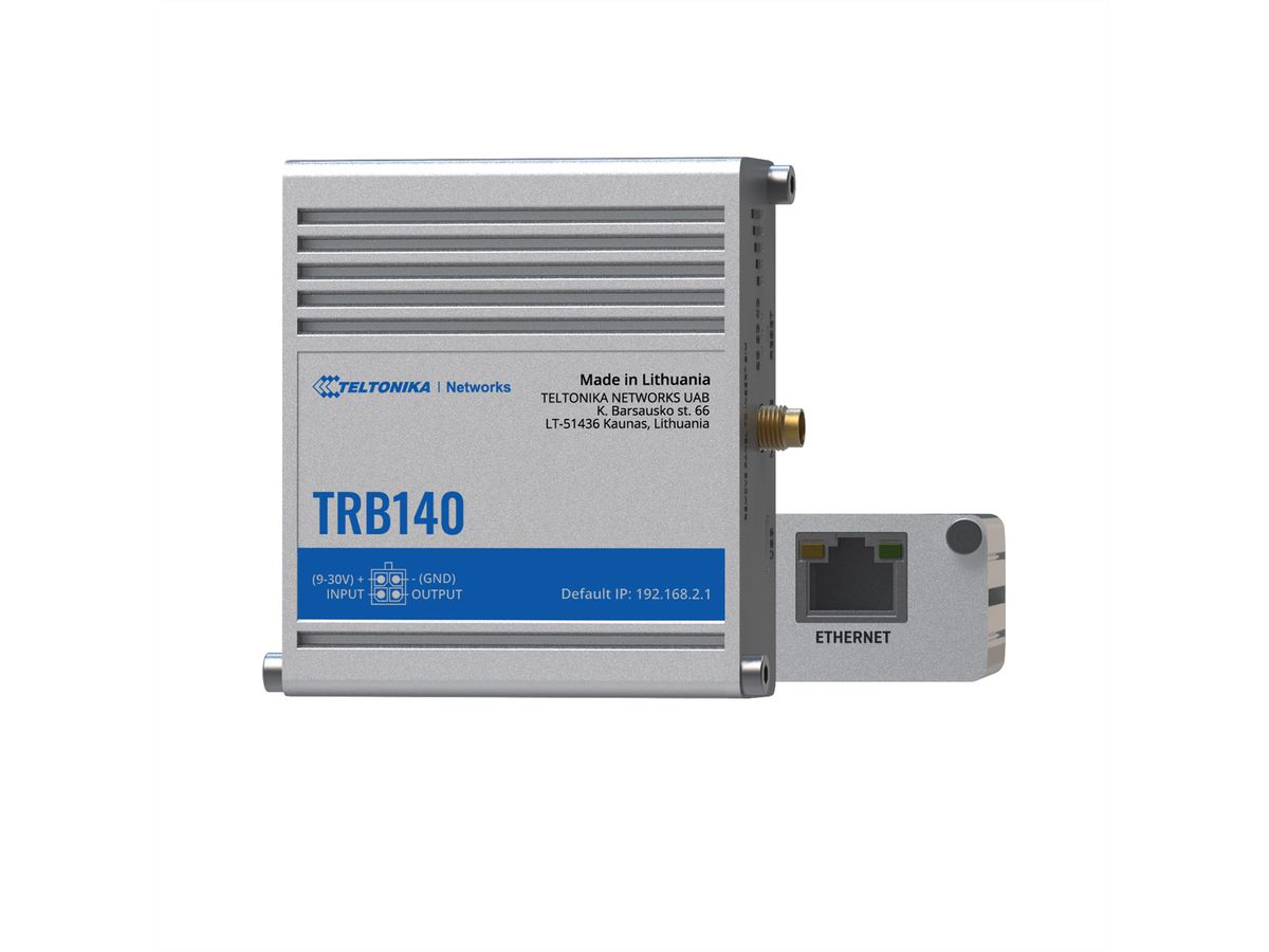 TELTONIKA TRB140 LTE/4G/3G/2G rugged Industrie Gateway