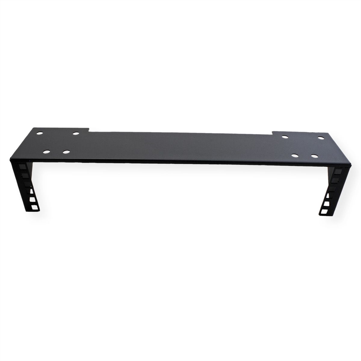 VALUE 19-Zoll-Wand-/Untertischhalterung, 2 HE, schwarz