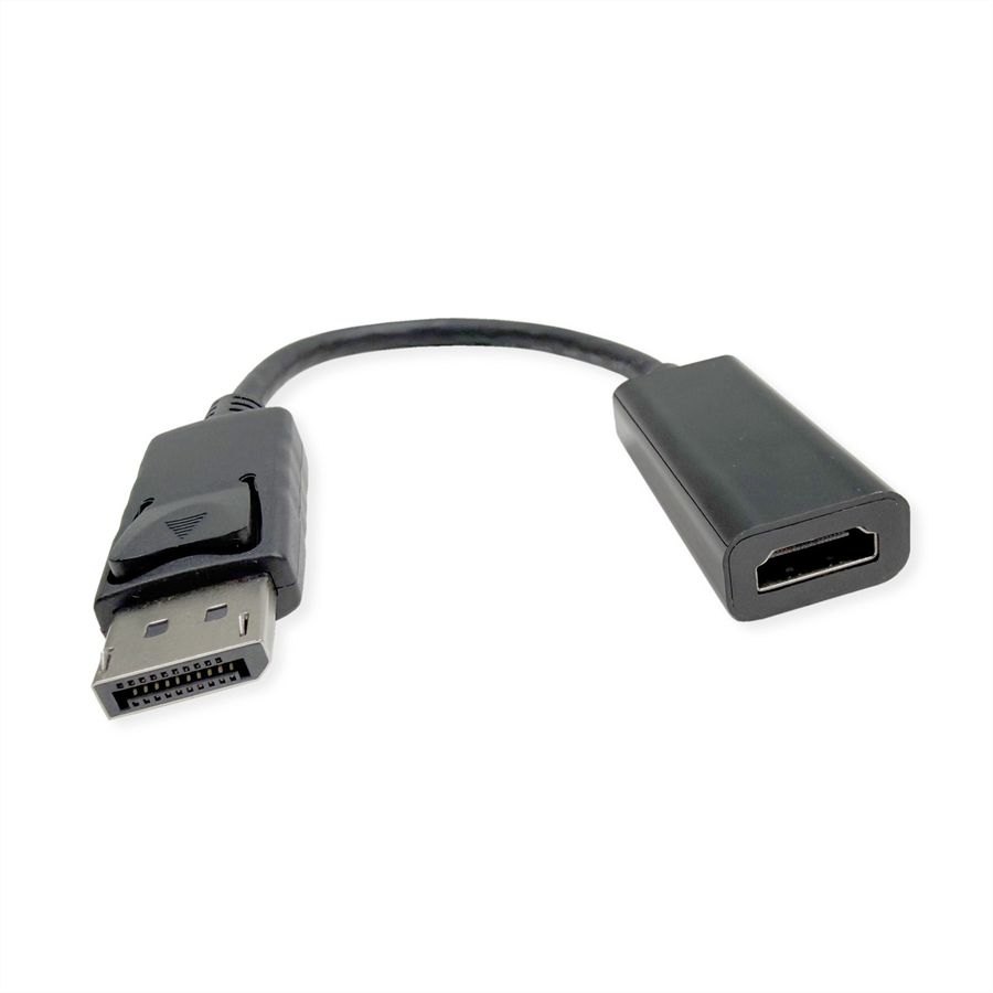 ROLINE 8K DisplayPort-HDMI Adapter, DP ST - HDMI BU, Aktiv