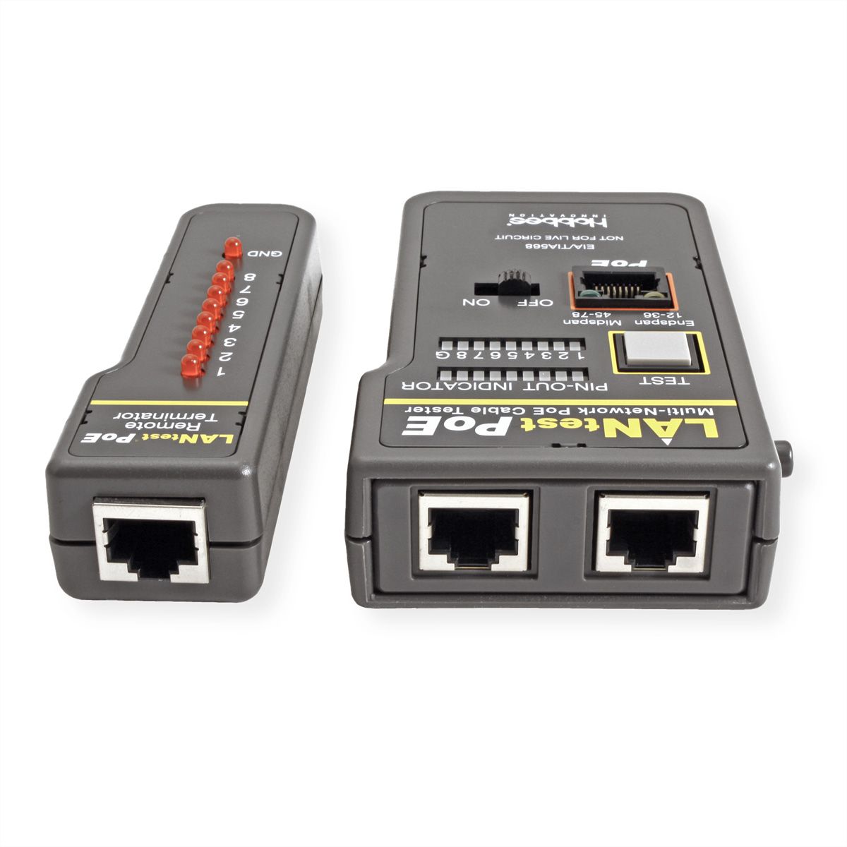 HOBBES LANtest Multinetwork PoE Kabeltester