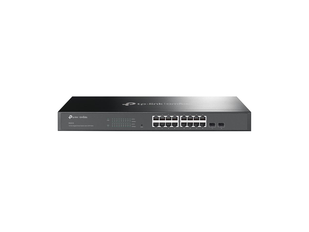 TP-Link Omada SG2218 Netzwerk-Switch Managed L2/L2+ Gigabit Ethernet (10/100/1000) 1U Schwarz