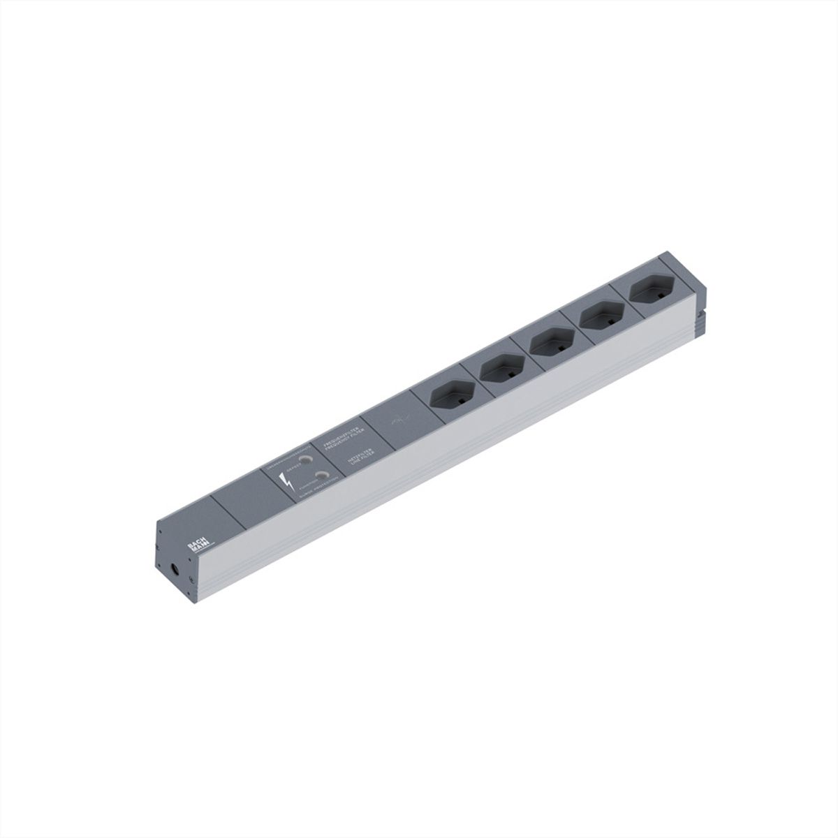 BACHMANN 19" Steckdosenleiste GVS, 5xT13 Buchsen
