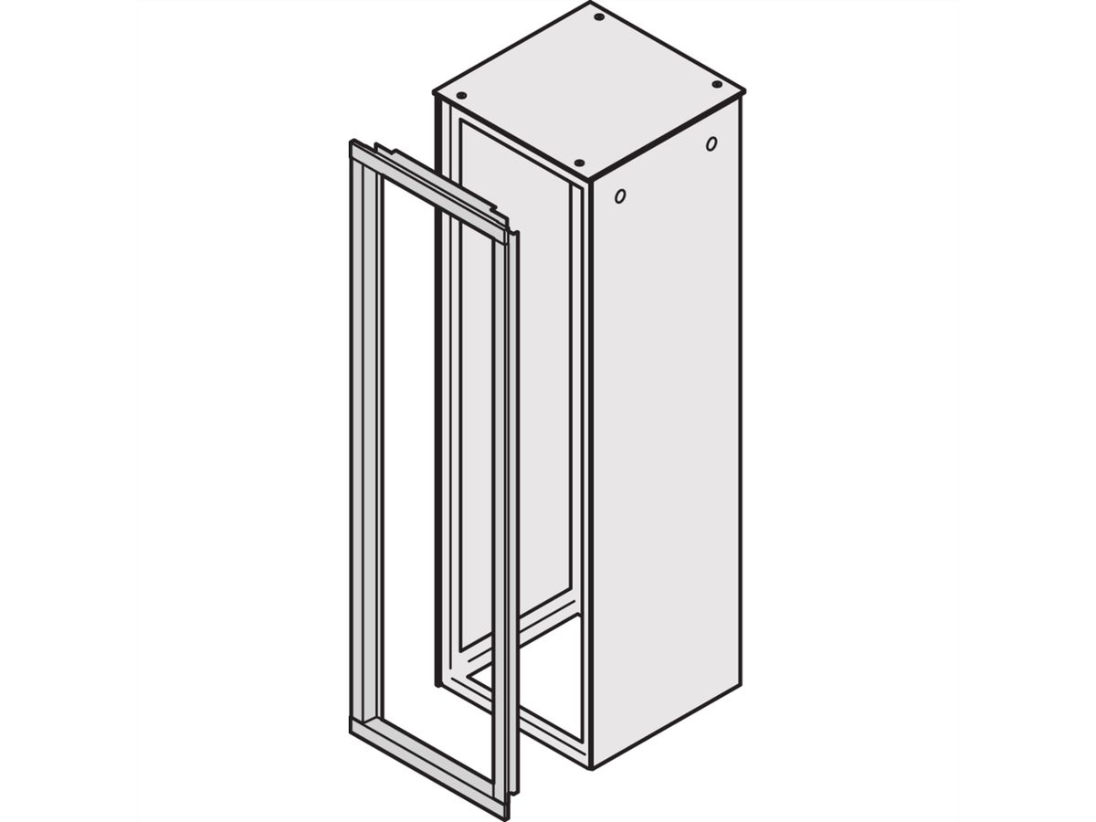 SCHROFF Dekorahmen - DEKO RAHMEN 1800H 600B 7035