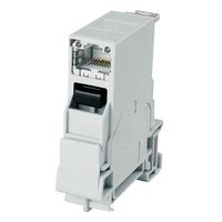 TELEGÄRTNER STX Tragschienen-Verbinder, RJ45 Modul B Cat.6A (ISO/IEC)