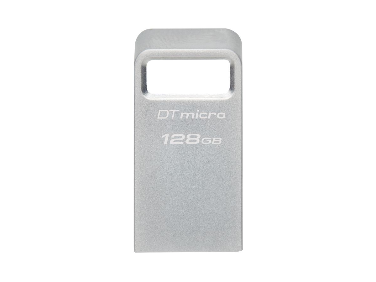 Kingston Technology DataTraveler 128GB Micro 200MB/s Metal USB 3.2 Gen 1