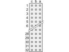 SCHROFF Federleiste - FEDERLEISTE DIN 41612 FORM C