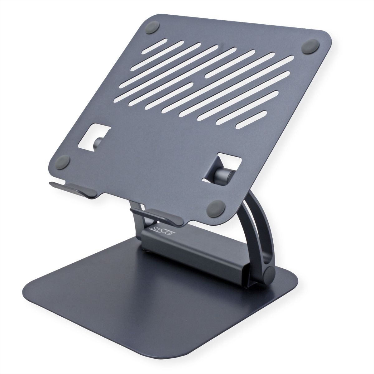 EXSYS EX-1224HM Laptopständer mit abnehmbarer 7 in 1 USB-C Dockingstation