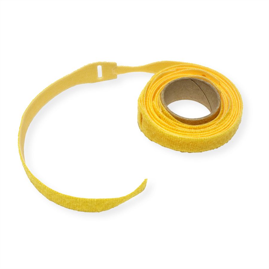 VELCRO® ONE-WRAP® Strap Klettband mit Lasche, 10Stk., gelb, 20 cm