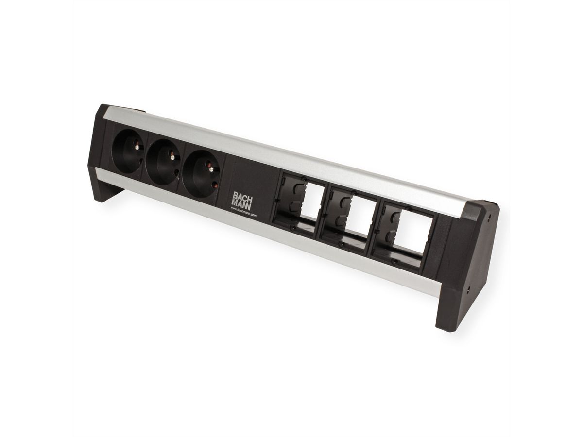 BACHMANN DESK 3x Schutzkontakt 3x ABD