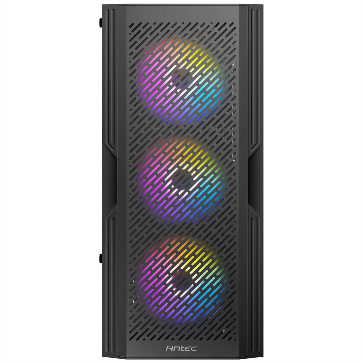 ANTEC AX20 PC Gehäuse Midi Tower Gaming Black ATX, schwarz