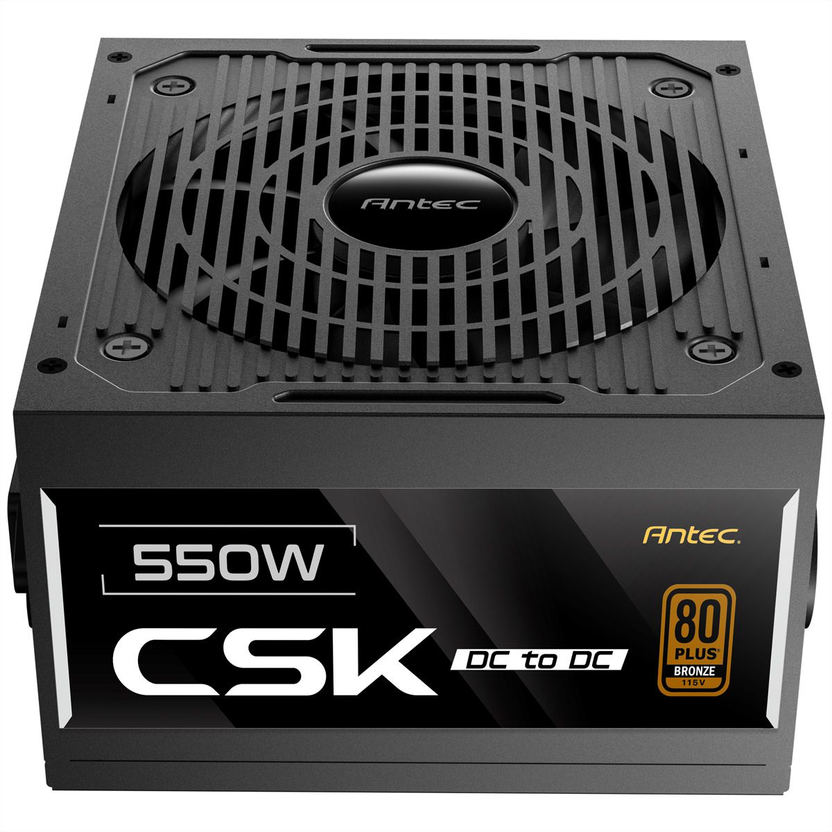 ANTEC CSK550DC PC Netzteil 550W ATX 2.52-kompatibel, schwarz
