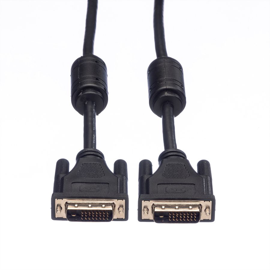 ROLINE Monitorkabel DVI, ST-ST, (24+1) dual link, 2 m