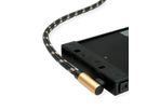 ROLINE GOLD USB 2.0 Kabel, USB A ST reversibel  - USB C ST gewinkelt, 0,8 m