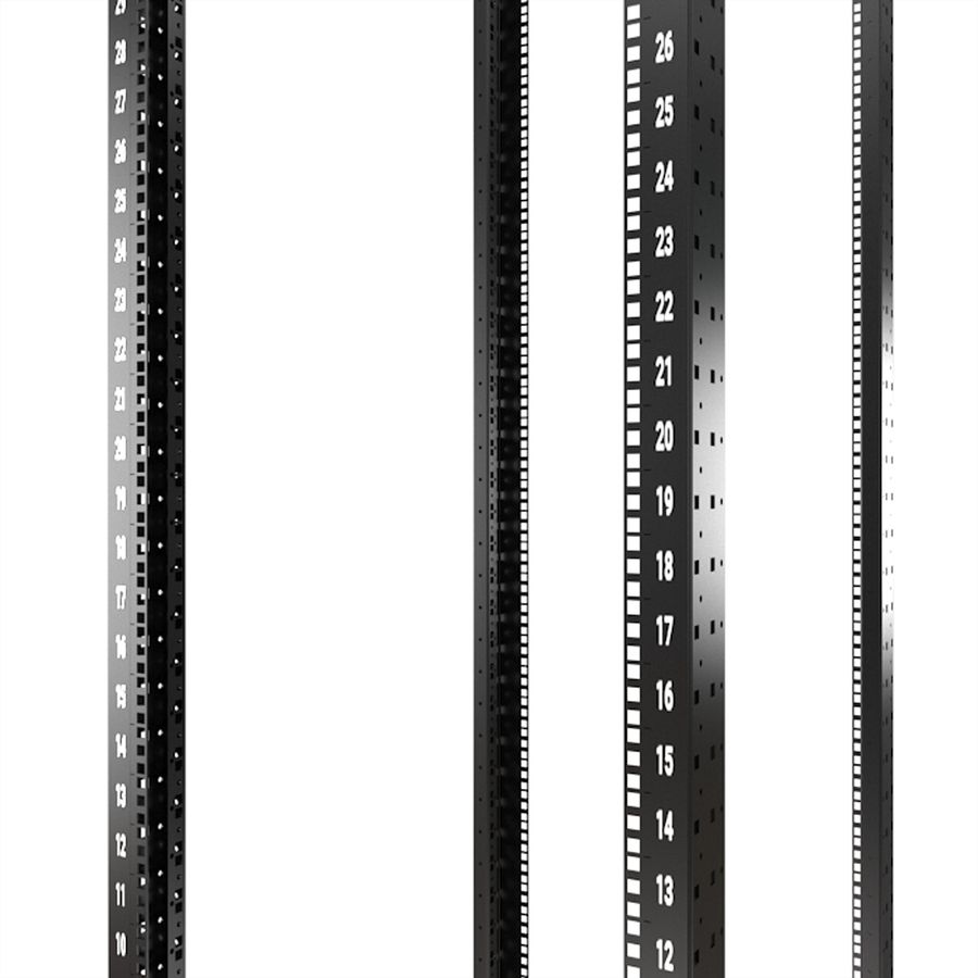 SCHROFF 19" Winkelprofil für Kabelführung / Slide Mount