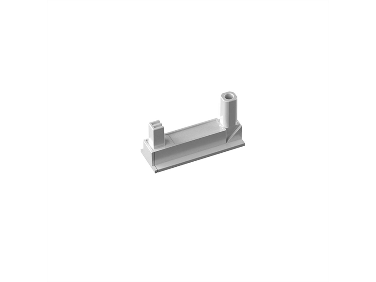 BACHMANN Desk2 Klebesockel-Set, weiß