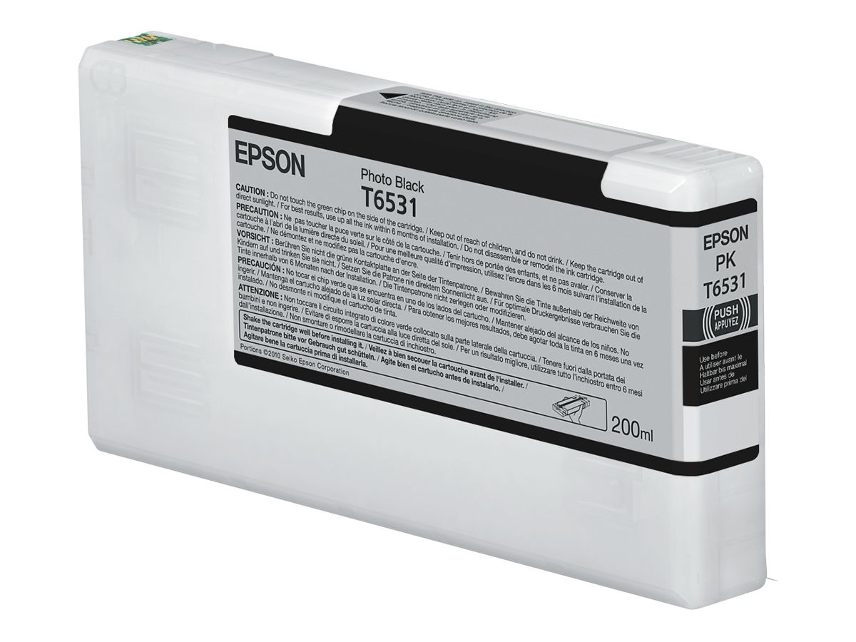 Epson T6531 Photo Black-Tintenpatrone (200 ml)