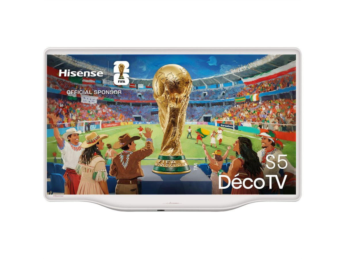 Hisense TV 32S5Q 32", FHD, 60Hz, Déco TV