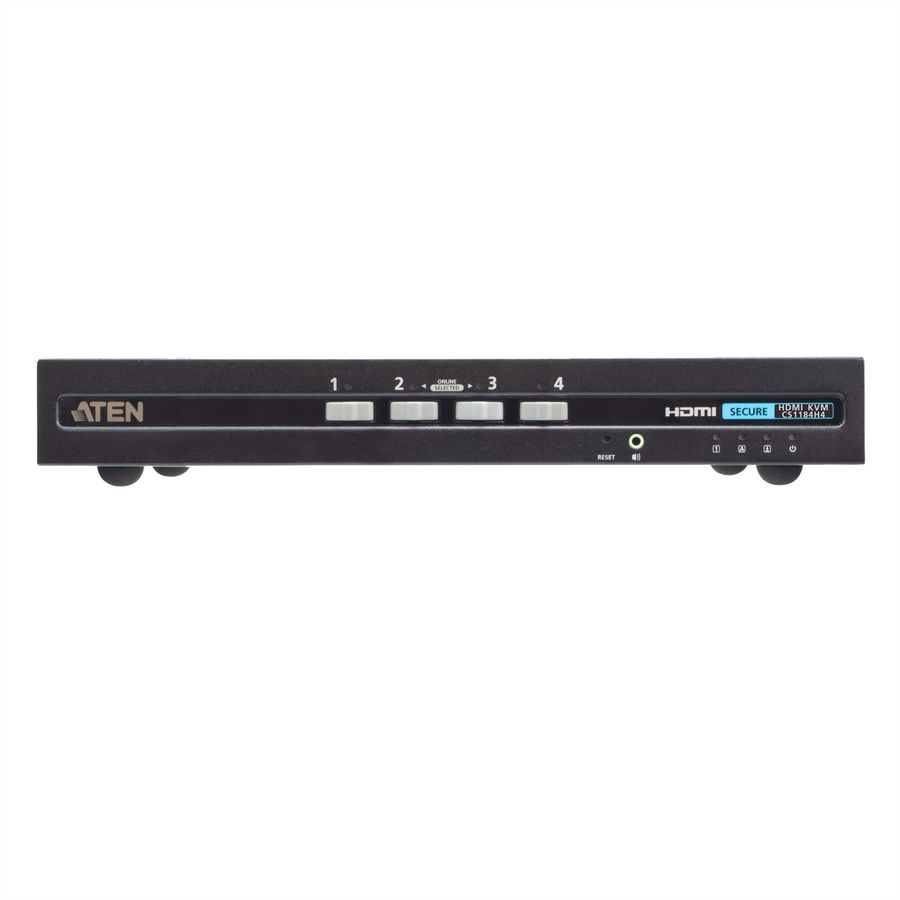 ATEN CS1184H4 4-Port 4K HDMI Secure KVM PSD PP V4.0 Compliant