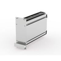 SCHROFF Kassetten PRO 3 HE-Bausätze, Frontplatte ungeschirmt - KAS S1 FS 3HE 10TE 167T