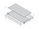 SCHROFF INTERSCALE M 1HE 19" 221T, Modulares Tischgehäuse